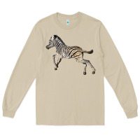 Mushroom Baby Zebra Long Sleeve Tee - LillyAllenDesigns