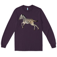 Plum Baby Zebra Long Sleeve Tee - LillyAllenDesigns