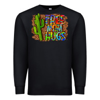 Black free mom hugs Premium Sweatshirt - LillyAllenDesigns