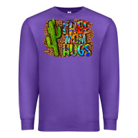 Purple free mom hugs Premium Sweatshirt - LillyAllenDesigns