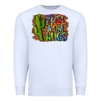 White free mom hugs Premium Sweatshirt - LillyAllenDesigns