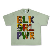 Oil Green black girl power Urban Heavy Tee - BundleAndBundleShop