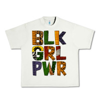 Pistachio black girl power Urban Heavy Tee - BundleAndBundleShop