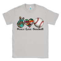 Moon Dust peace love baseball Classic Tee - Artiststas