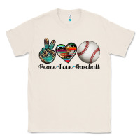 Natural peace love baseball Classic Tee - Artiststas