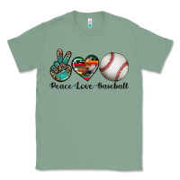 Sage peace love baseball Classic Tee - Artiststas