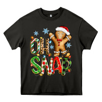Asphalt oh snap christmas cookie Heavy Core Tee - Zillion Design Studio