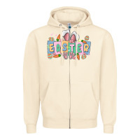Sandshell easter  rabbit Zipper Hoodie - MaliasSmallBusiness