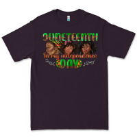 Plum juneteenth in my independence day Premium Tee - texasbilliewilder