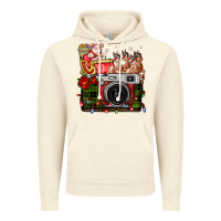 Vintage Artic Christmas Santa Vintage Camera Vintage Hoodie - FaDigitalArtStudio
