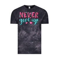 Cloud Black never give up Vintage Tee - JahusDesignShop