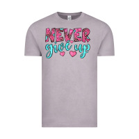 Never Give Up Vintage Tee | Teevron