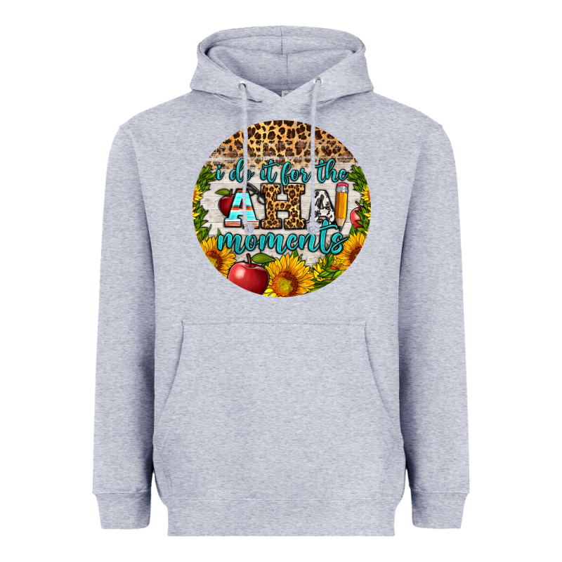 I Do It For The Aha Moments Round Earring Heavyweight Hoodie by BundleAndBundleShop | Teevron