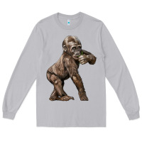 Moon Dust Baby Gorilla Long Sleeve Tee - LillyAllenDesigns