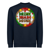 Navy Drink Drank Drunk Heavyweight Sweatshirt - Artiststas