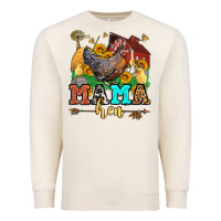 Sandshell mama hen Premium Sweatshirt - LillyAllenDesigns