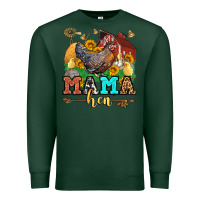 Sports Green mama hen Premium Sweatshirt - LillyAllenDesigns