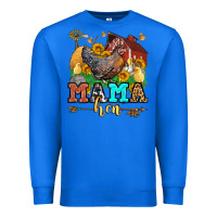 True Royal mama hen Premium Sweatshirt - LillyAllenDesigns