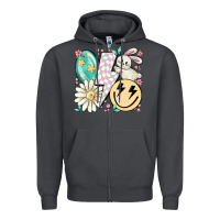 Smoke retro easter Zipper Hoodie - MaliasSmallBusiness