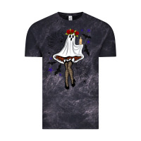 Cloud Black freak ghost halloween Vintage Tee - BundleAndBundleShop