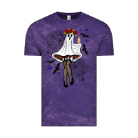 Cloud Purple freak ghost halloween Vintage Tee - BundleAndBundleShop