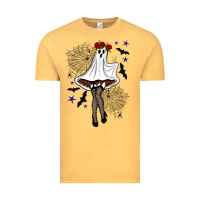 Vintage Mustard freak ghost halloween Vintage Tee - BundleAndBundleShop