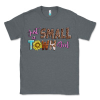 Charcoal Heather just a small town girl Classic Tee - AdoDesignShop