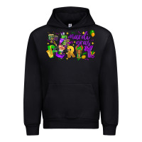 Black mardi gras party Urban Hoodie - CowGirlArtShop