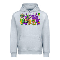 Heather Grey mardi gras party Urban Hoodie - CowGirlArtShop
