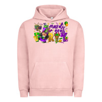 Pigment Salmon mardi gras party Urban Hoodie - CowGirlArtShop