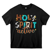Black holy spirit active Heavy Core Tee - texasbilliewilder