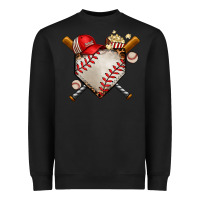 Black baseball Heavyweight Sweatshirt - AdoDesignShop