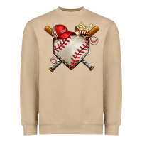 Mushroom baseball Heavyweight Sweatshirt - AdoDesignShop