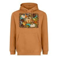 Meerkat fall pumpkin background Heavyweight Hoodie - BundleAndBundleShop