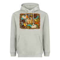 Moon Dust fall pumpkin background Heavyweight Hoodie - BundleAndBundleShop
