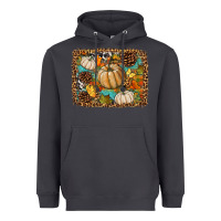 Smoke fall pumpkin background Heavyweight Hoodie - BundleAndBundleShop