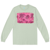 Matcha Distressed breast cancer background Long Sleeve Tee - Jasminsmagicworld