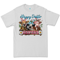 Dove Grey Happy Easter Heifers Premium Tee - RanaPortraitStore