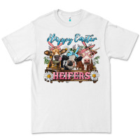 White Happy Easter Heifers Premium Tee - RanaPortraitStore