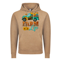 Farm Truck  Farm Life With Sunflower Vintage Hoodie | Teevron