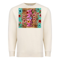 Sandshell floral mama Premium Sweatshirt - LillyAllenDesigns