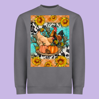 Fall Coop Animals Heavyweight Sweatshirt Designed By Artiststas
