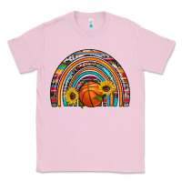 Bubblegum Pink basketball rainbow Classic Tee - Artiststas