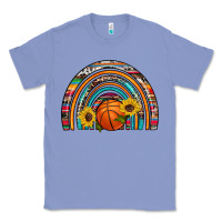 Colony Blue basketball rainbow Classic Tee - Artiststas