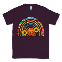 Plum basketball rainbow Classic Tee - Artiststas