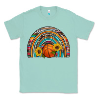 Seafoam basketball rainbow Classic Tee - Artiststas