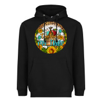 Black teaching my tribe round earring Heavyweight Hoodie - BundleAndBundleShop