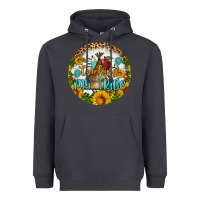 Smoke teaching my tribe round earring Heavyweight Hoodie - BundleAndBundleShop