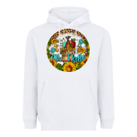 White teaching my tribe round earring Heavyweight Hoodie - BundleAndBundleShop