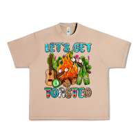 Burro let's get toasted with camp fire Urban Heavy Tee - AdoDesignShop